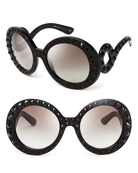 prada baroque sunglasses round face|prada baroque sunglasses sale.